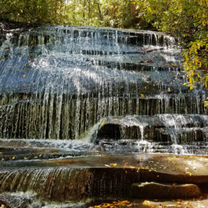 Long Branch Falls, Grogan Creek Falls, Cedar Rock Falls - Pisgah