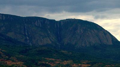 Mutarazi Falls - 762m - seen from Honde Valley