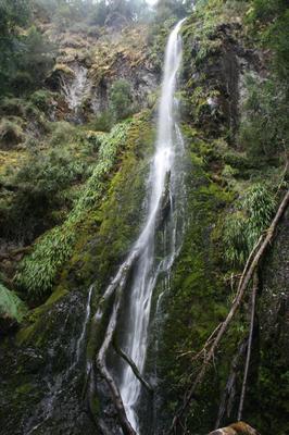 The upper drop of Quaile Falls
